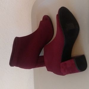 Steven Dials open toe boot